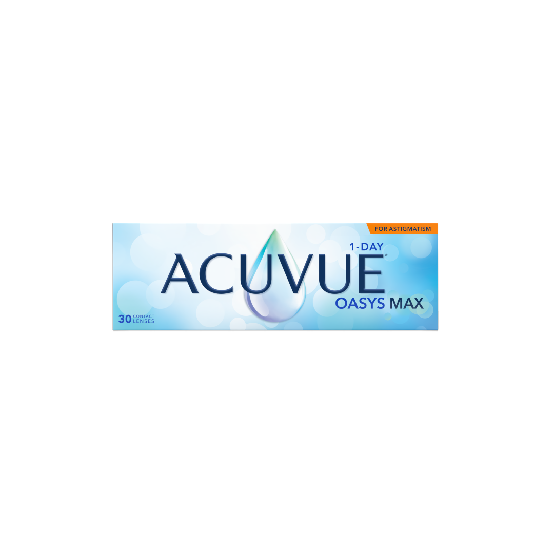 ACUVUE® OASYS MAX 1-Day for ASTIGMATISM