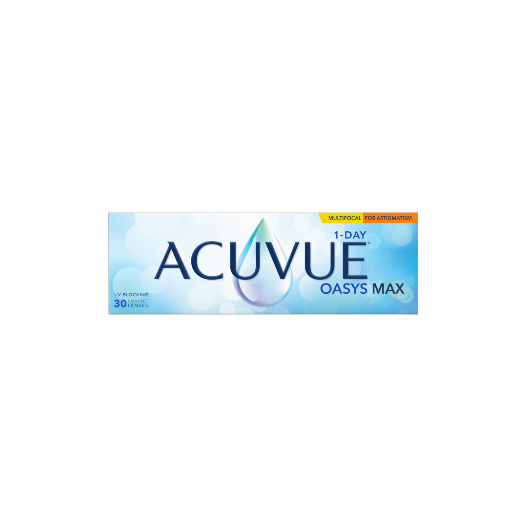 ACUVUE® OASYS MAX 1-Day MULTIFOCAL for ASTIGMATISM