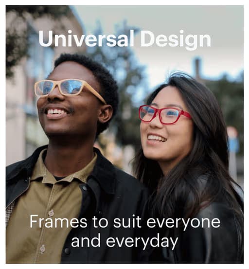 Dresden Vision Canada diverse people wearing stylish glasses showcasing universal fit for everyday eyewear
