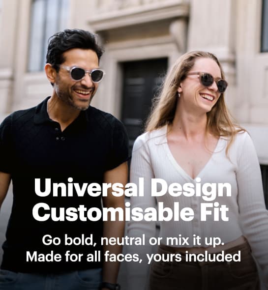 Dresden Vision New Zealand sunglasses worn by diverse people highlighting universal design and customisable fit