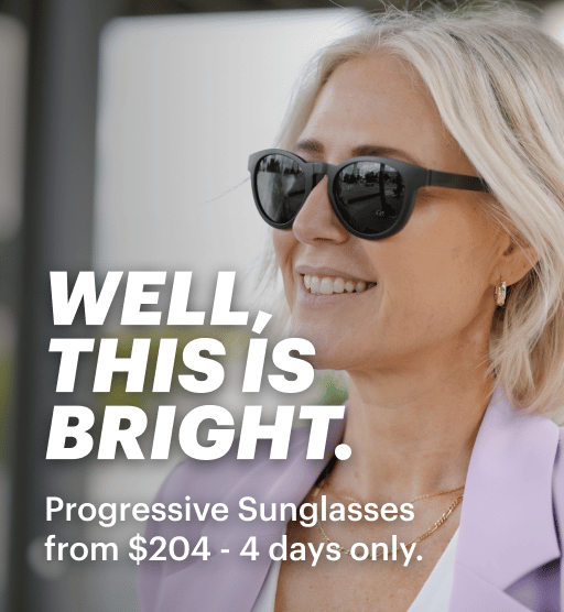 Progressive Sunglasses – 40% off all Sunglasses with code BRIGHT