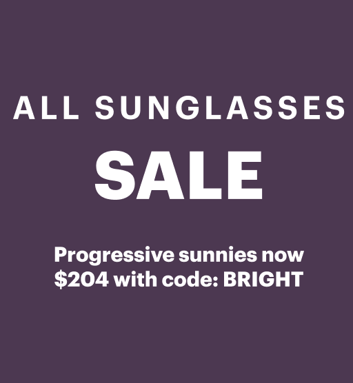 Progressive Sunglasses – 40% off all Sunglasses with code BRIGHT
