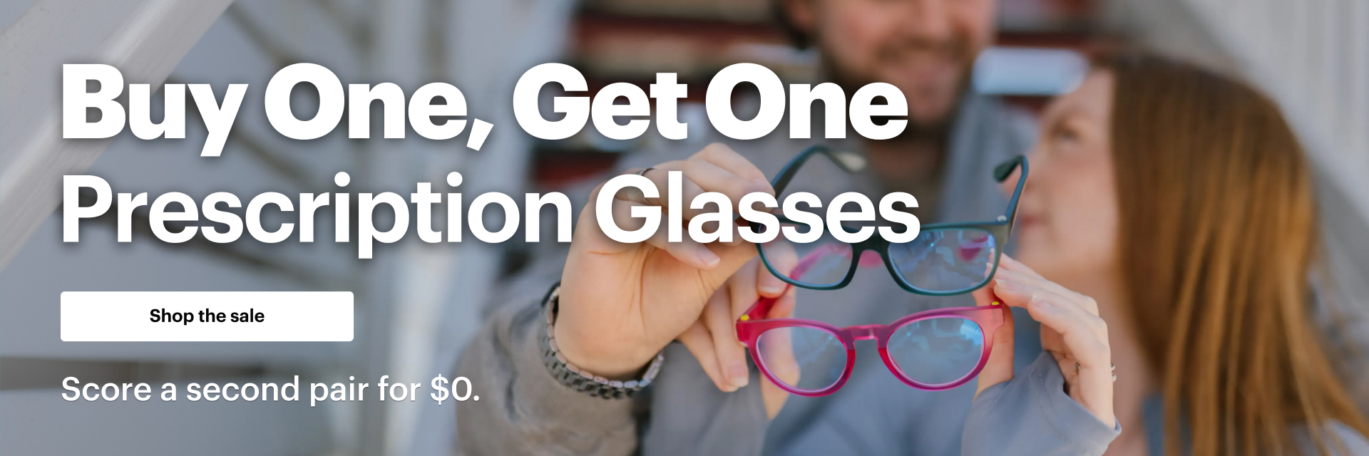Image of Double the glasses. Zero extra dollars.
