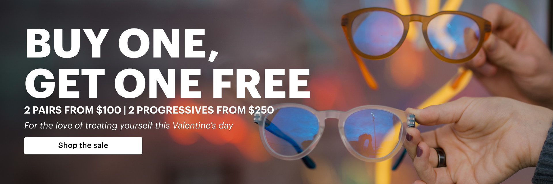 Image of Double the glasses. Zero extra dollars.