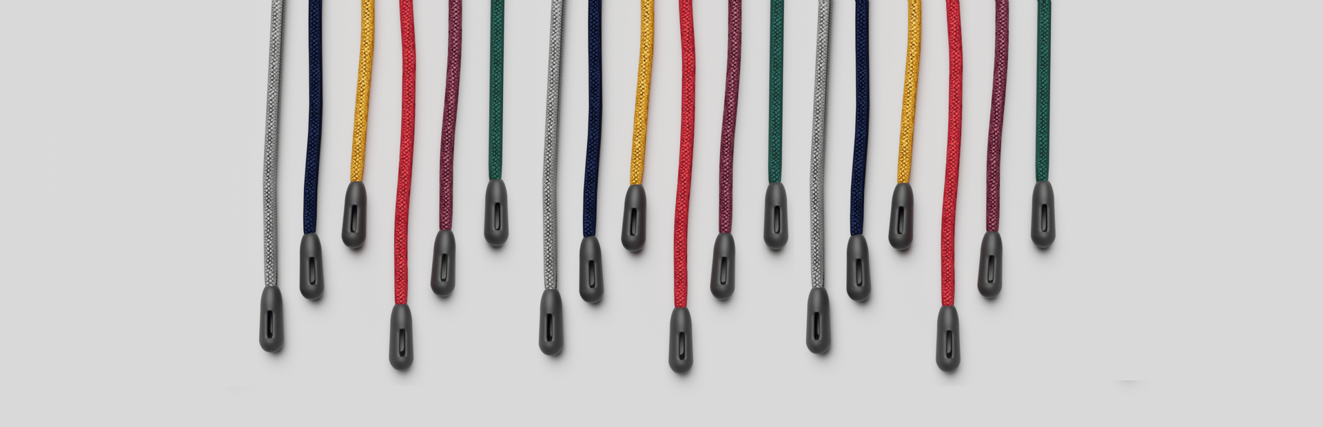 Colorful glasses straps by Dresden Vision Canada, featuring a variety of vibrant and durable designs. Perfect for securing your eyewear with style and comfort.